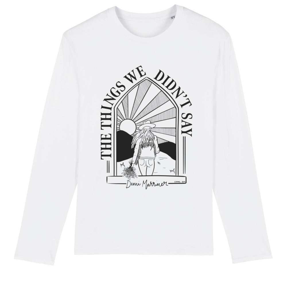 White Long Sleeve T-Shirt - Unisex